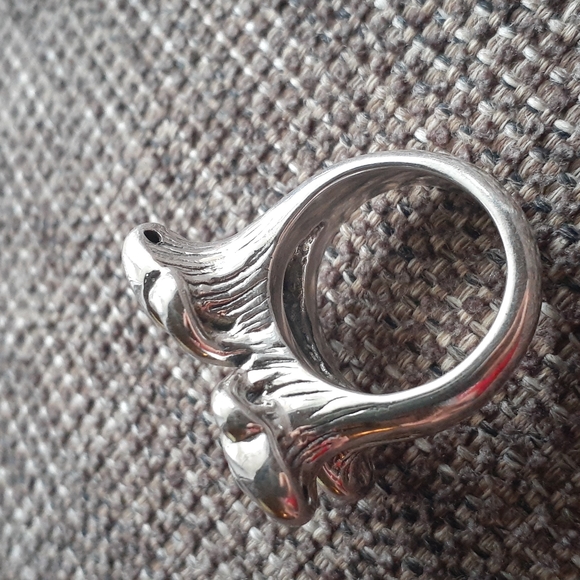 Electroform Sterling Silver Butterfly Ring - Picture 5 of 16